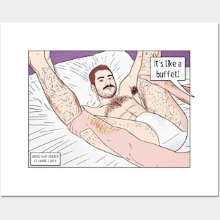 Queer Bait Comics: Buffet Posters and Art